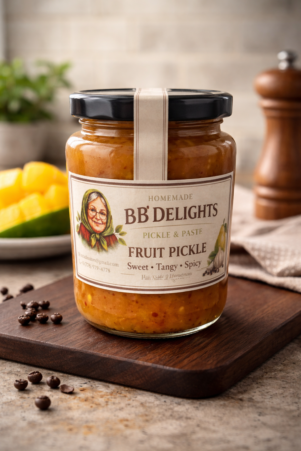 Signature Mixed Fruit Pickle - Sweet & Tangy Kick