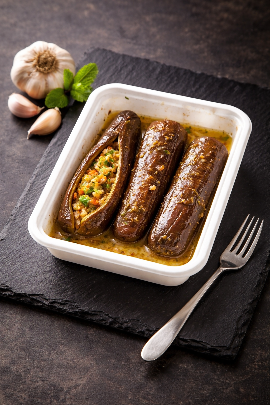 Stuffed Eggplant Pickle -Rich & Savory